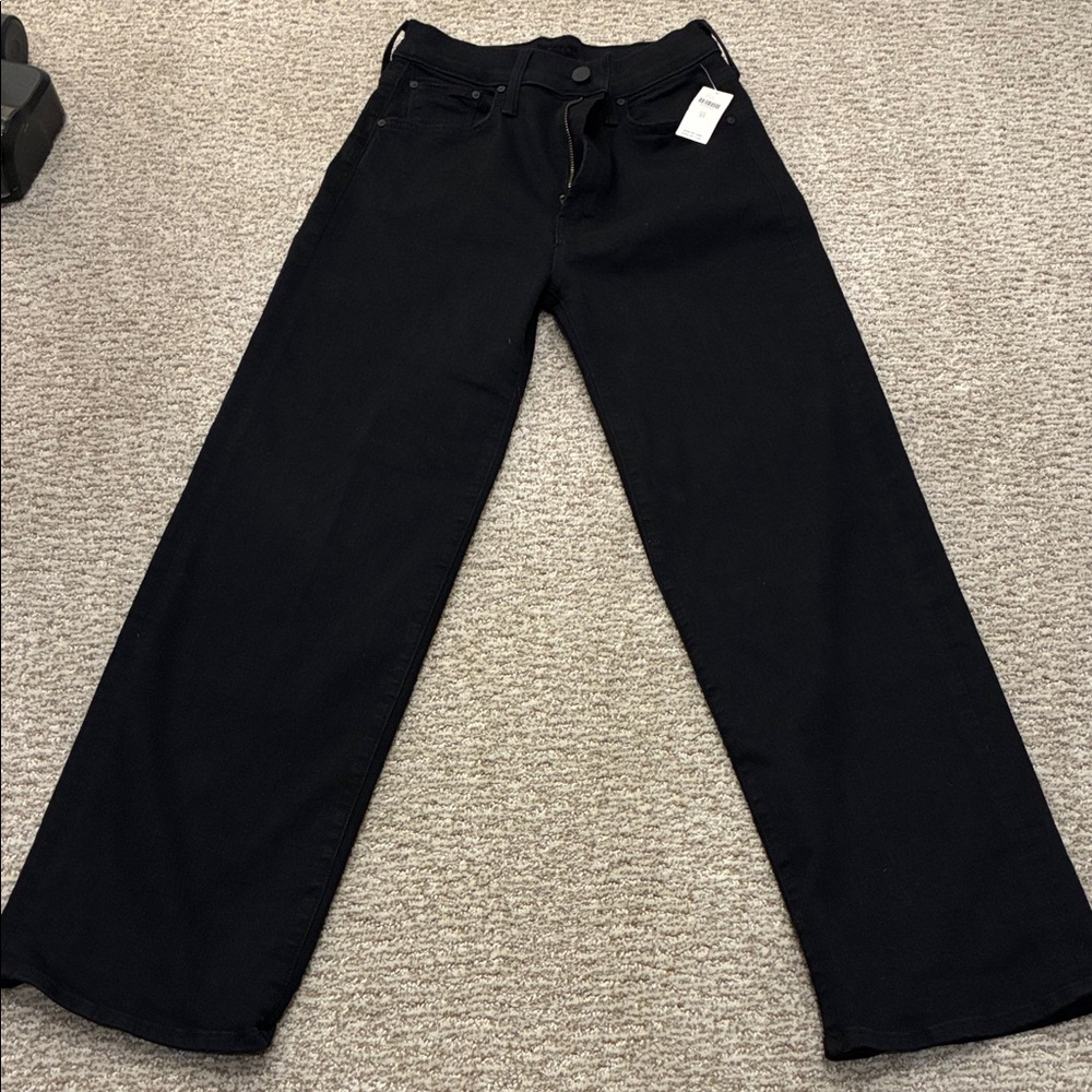 MOTHER Rambler Black Denim